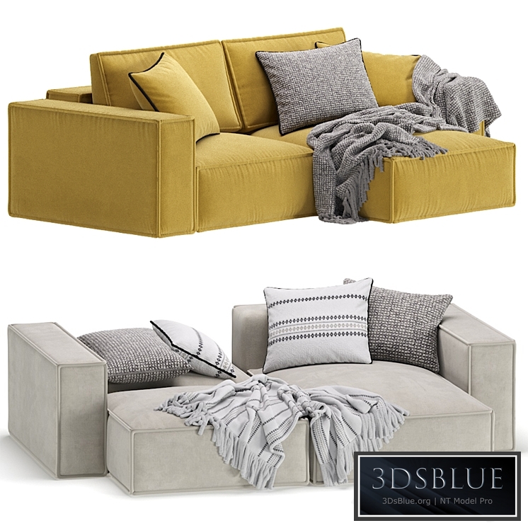 Corner Sofa Loft Ebi Happy Yellow