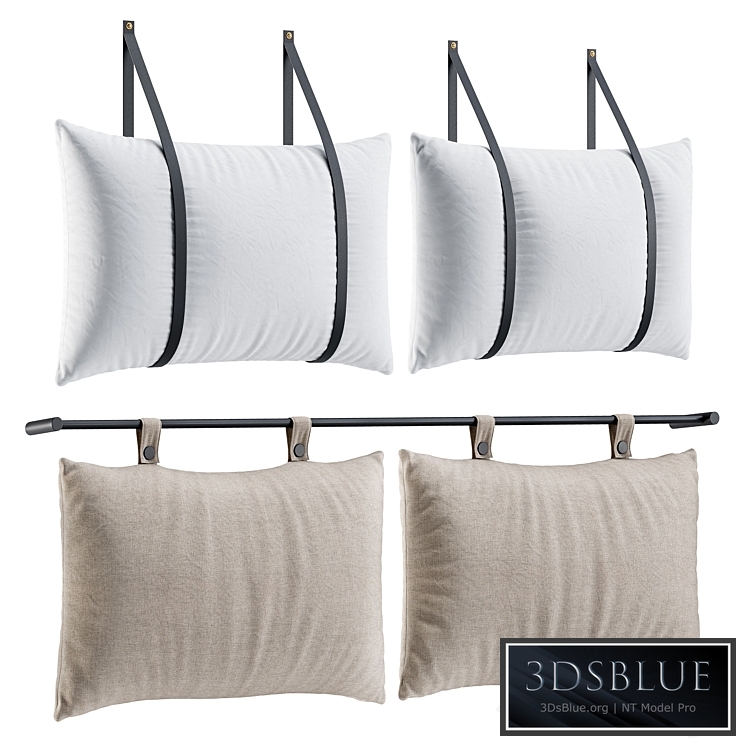 Hanging Pillow Headboard Set 3