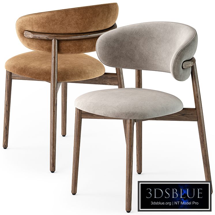 Calligaris Oleandro wood chair