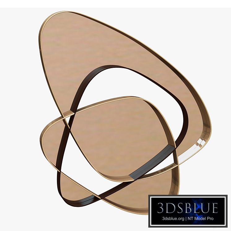 Clouds Bronze Mirror