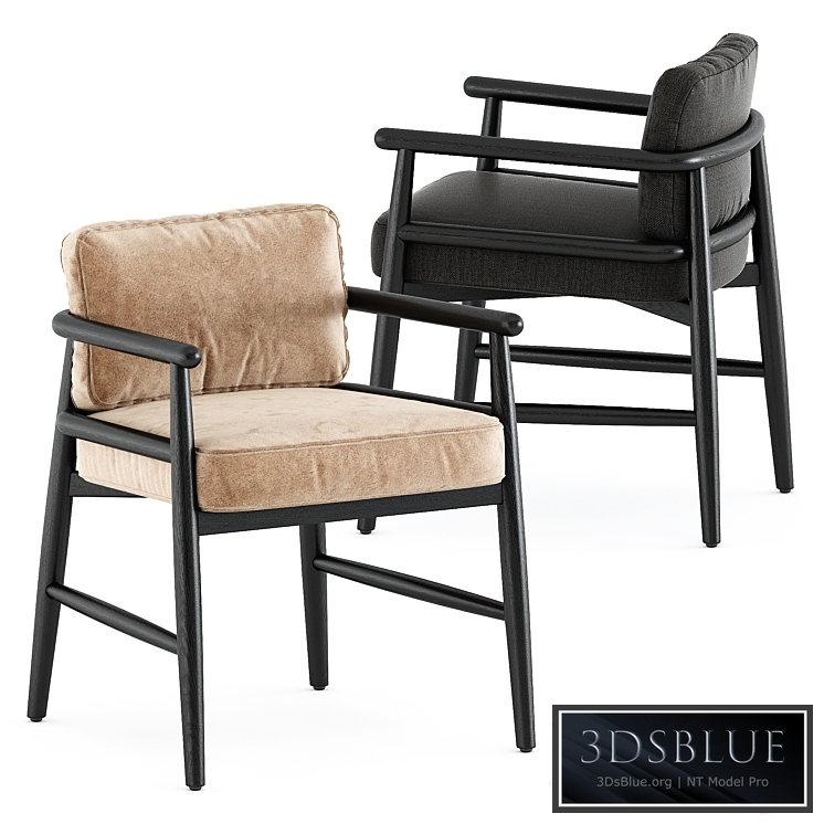 Teresina sift chair by Meridiani