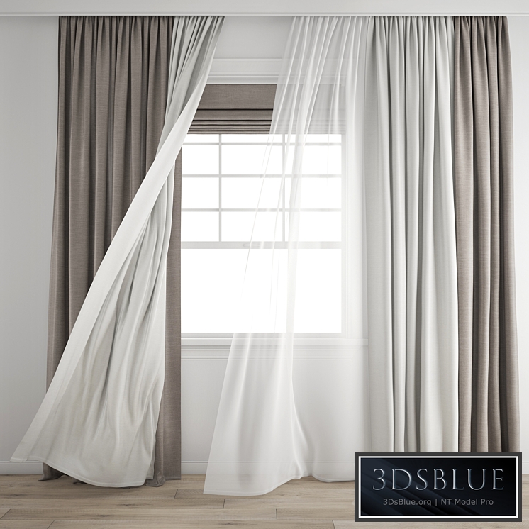 Curtain 432/Wind blowing effect 12