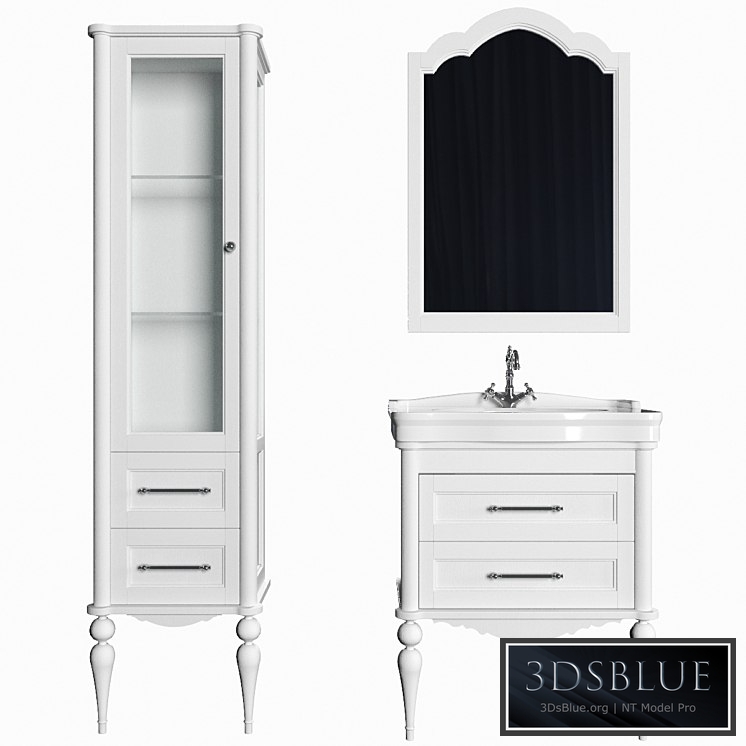 Cabinet with sink ValenHouse Aesthetics 80