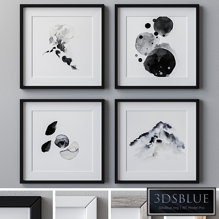 Set of wall paintings 1770