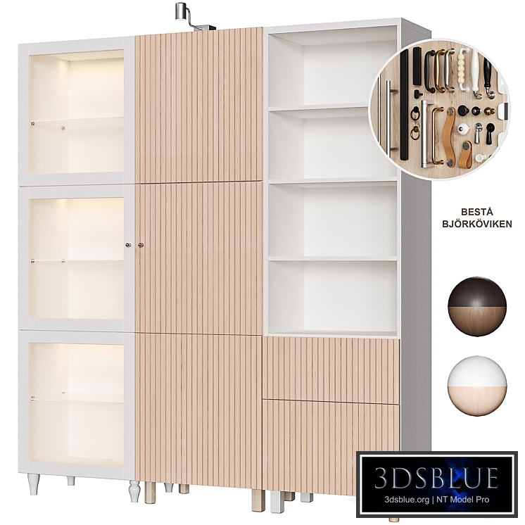 Ikea Bestå / Björköviken Wardrobe