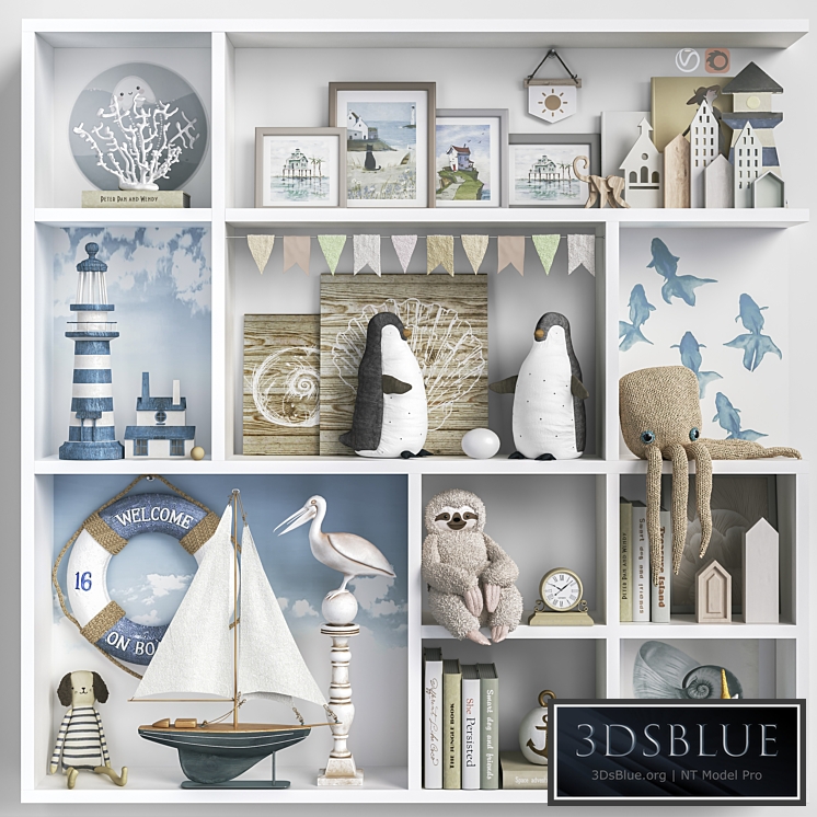 Toys , decor and furniture for nursery 123