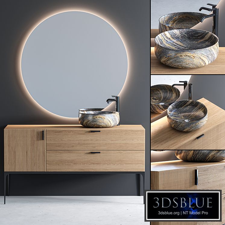 Bathroom Furniture Set 01