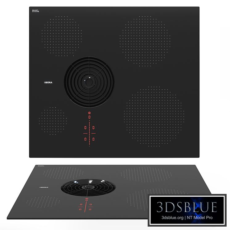 BORA PURSA Cooktop with extractor