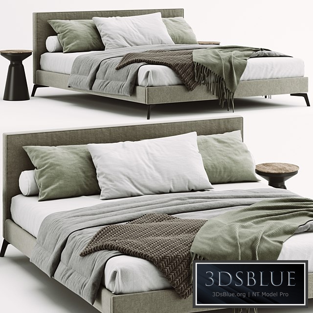 Bed Meridiani Stone Up