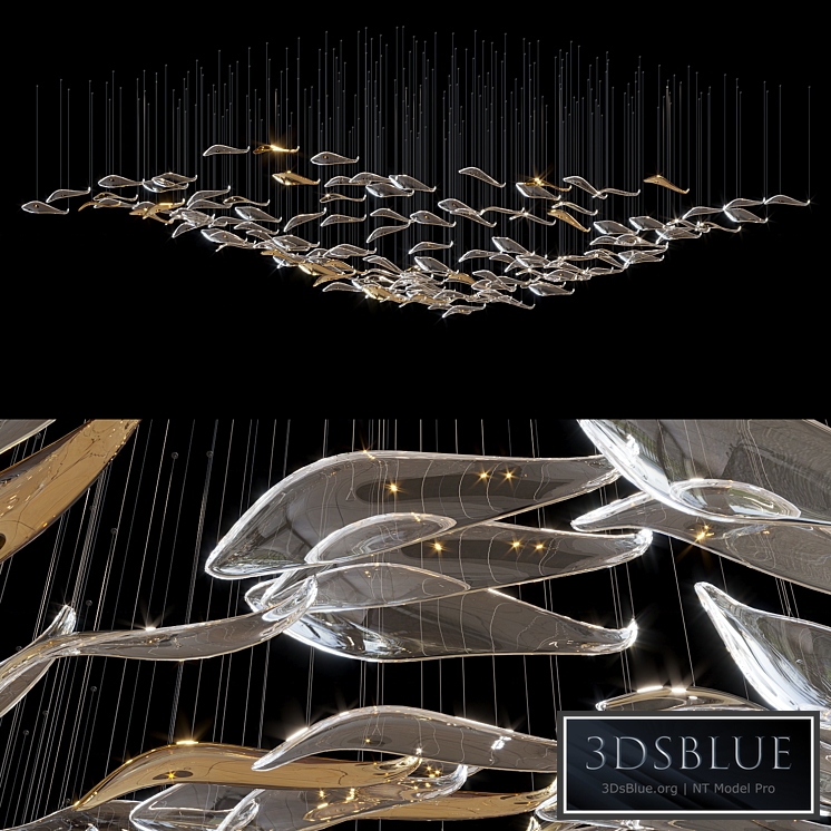 Hanging arrangement Vargov Design - Swarm