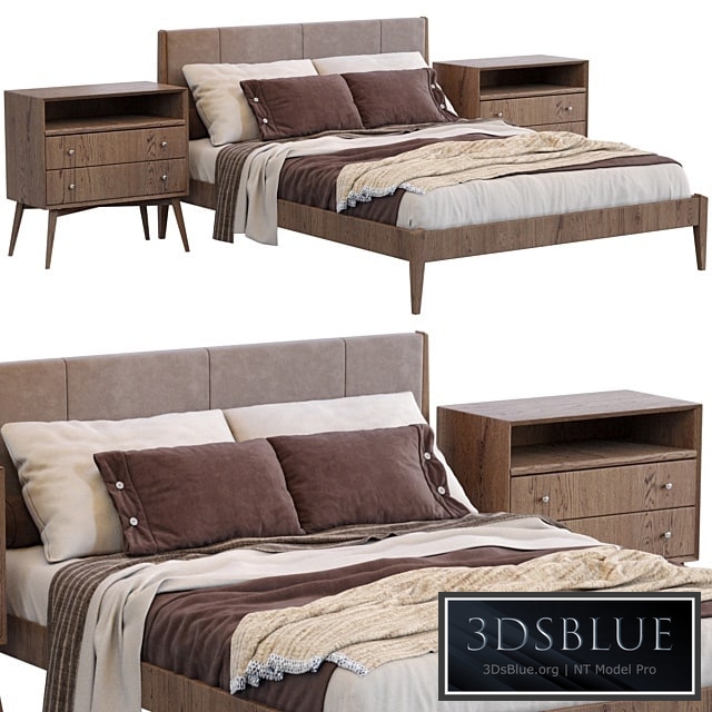 Modern Wood Bed By West Elm