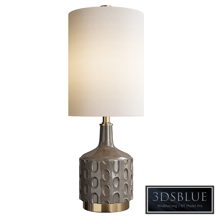 Uttermost darrin gray table lamp