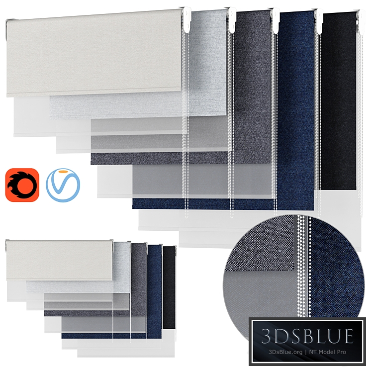 Roller Blind 100 | Double Roller Sevilla | dual | backhausen | Vita