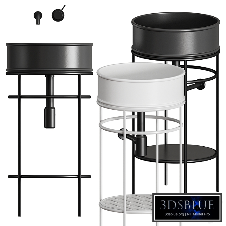 VOGUE Atelier Washbasin by Artceram