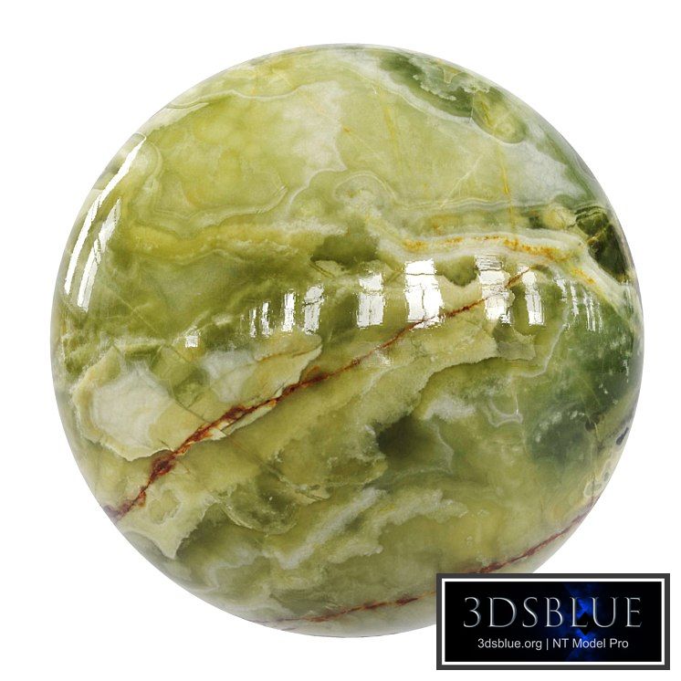 Pbr Marble - Green Onyx