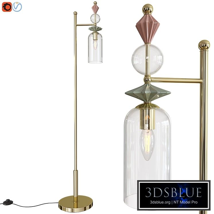 Floor lamp Odeon Light 4855 1F BIZET