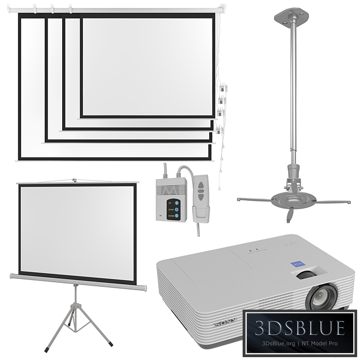 Projector Sony VPL DX221 with Screen Set