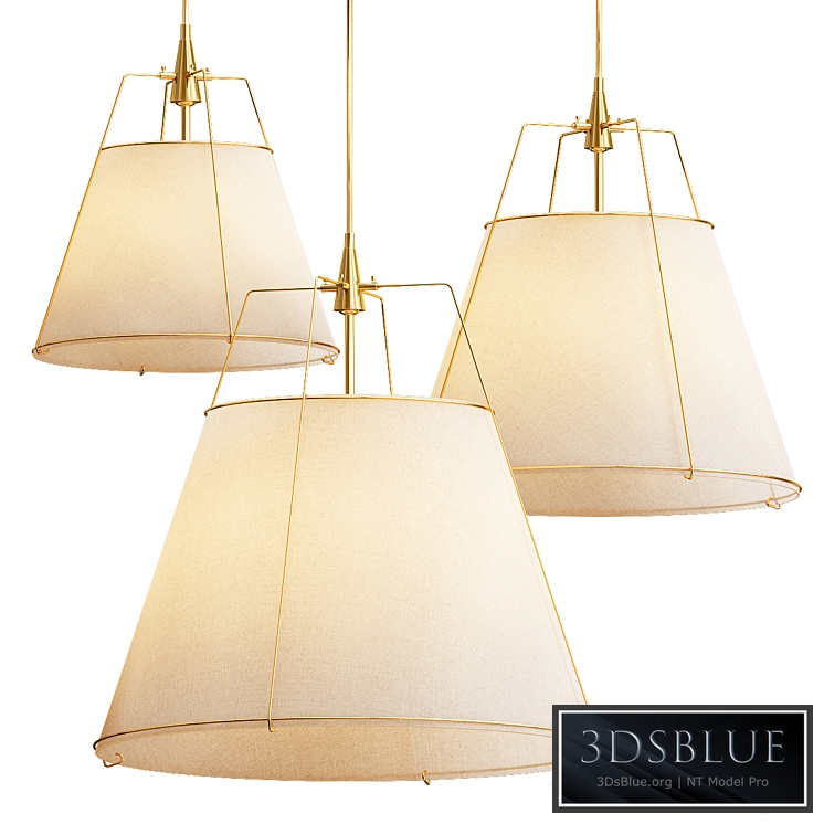 Conical Drum Pendants