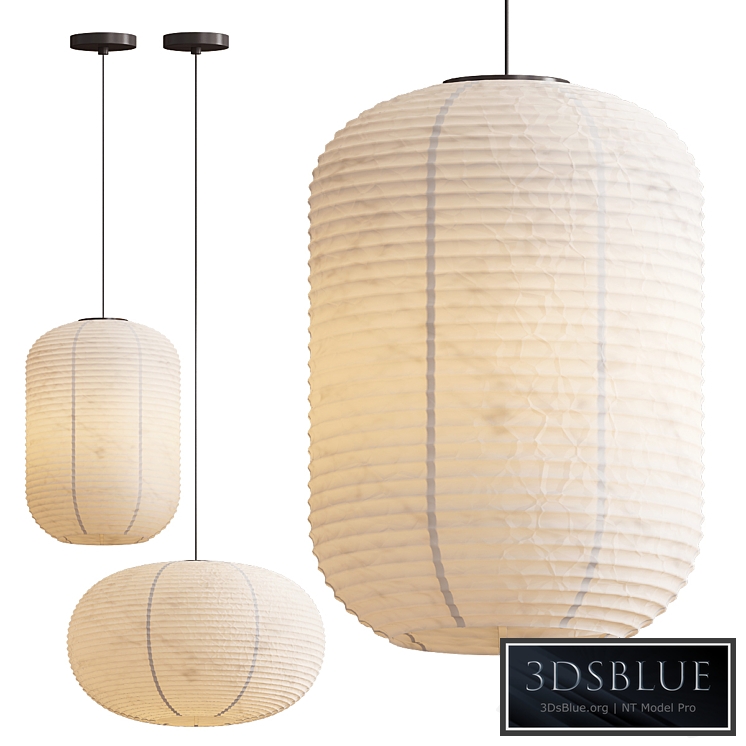 Paper Shade Pendants