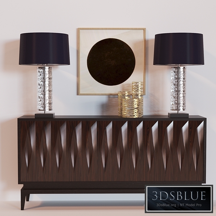 Console locker FINN FACATED SIDEBOARD