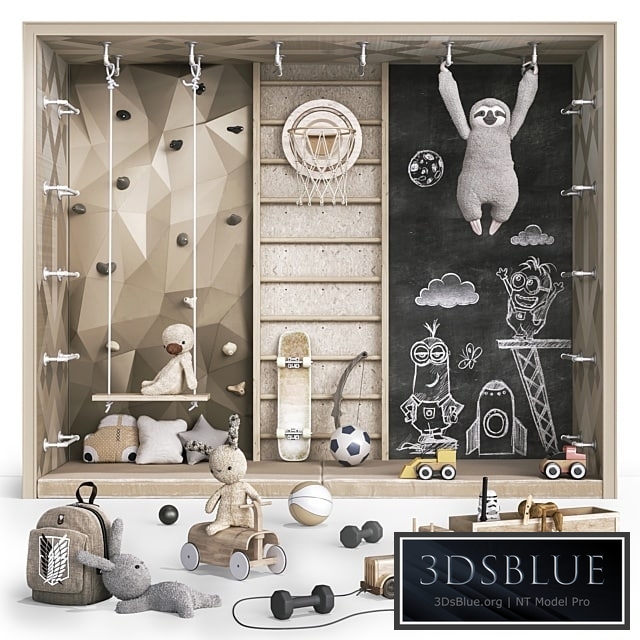 Toys , decor and furniture for nursery 124