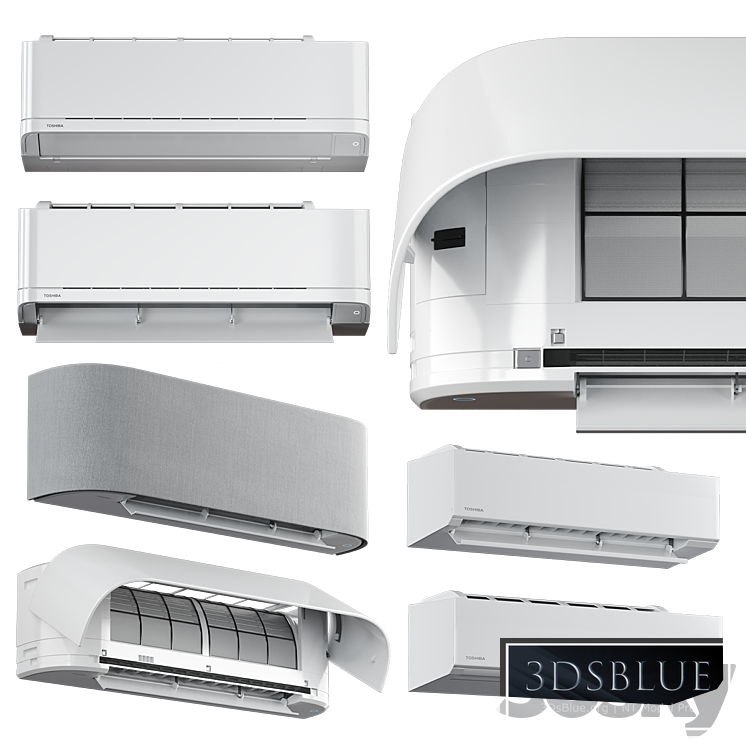 Air conditioners Toshiba HAORI, TKVG, Shorai Edge