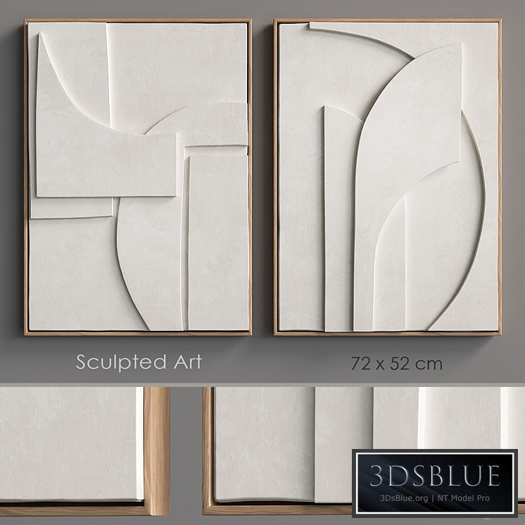 Sculpted Art6 relief