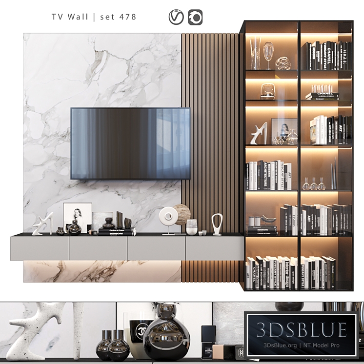 TV Wall | set 478
