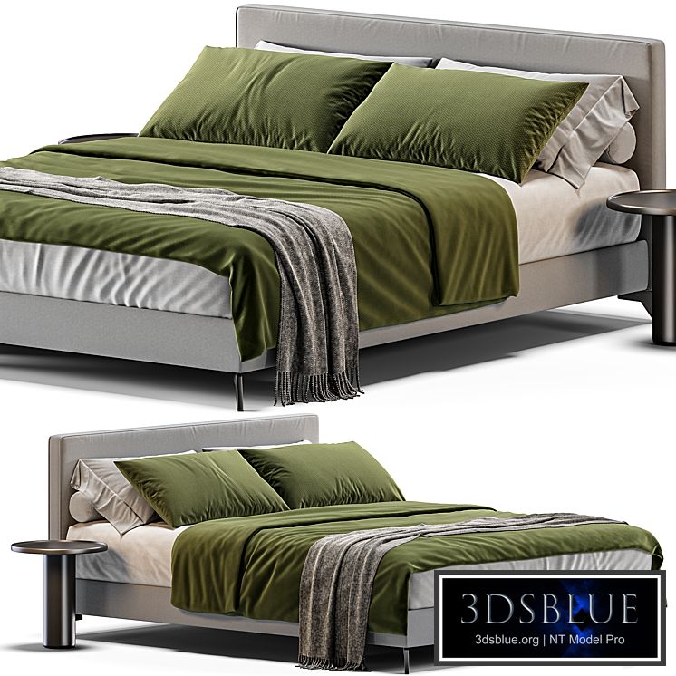 Bed Meridiani Stone Up