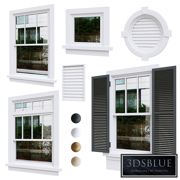 Exterior windows (optimized) v.13 / Exterior windows (optimized) v.13