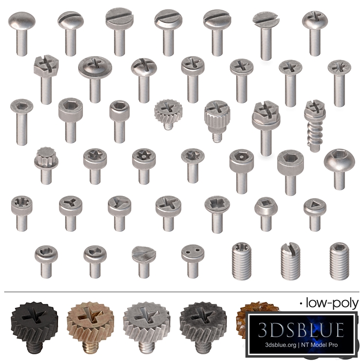 Screws, bolts - Set-2