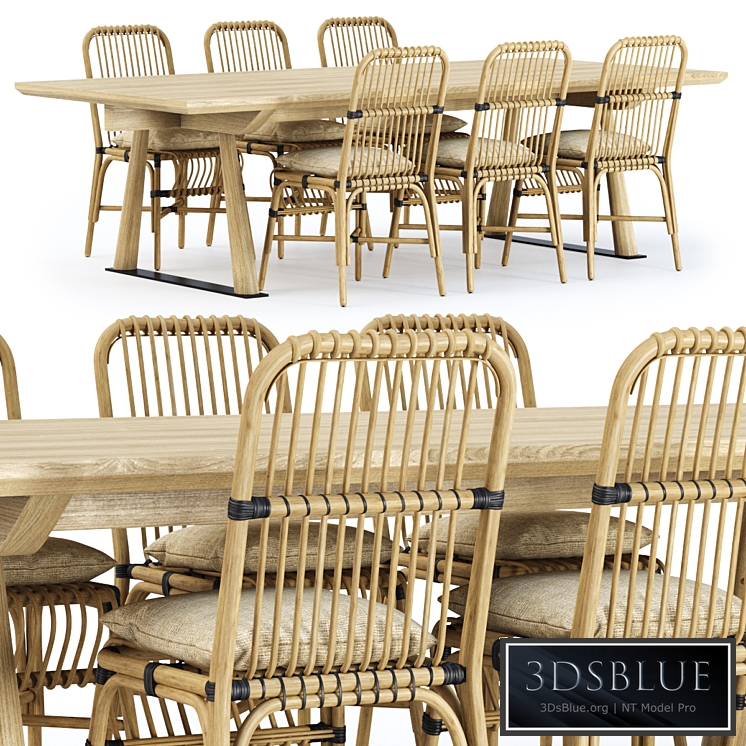 Outdoor garden furniture set_v03 / Garden furniture set