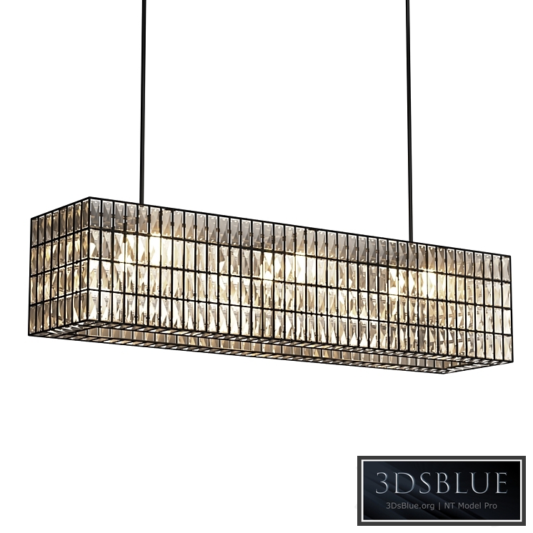 Adeline Crystal Rectangular Chandelier