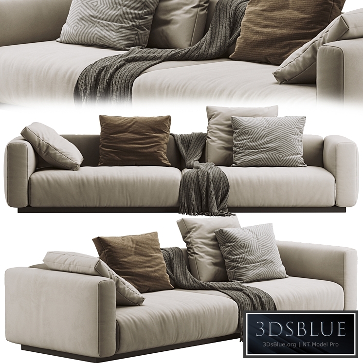 Flexform Lario Sofa 3 seats