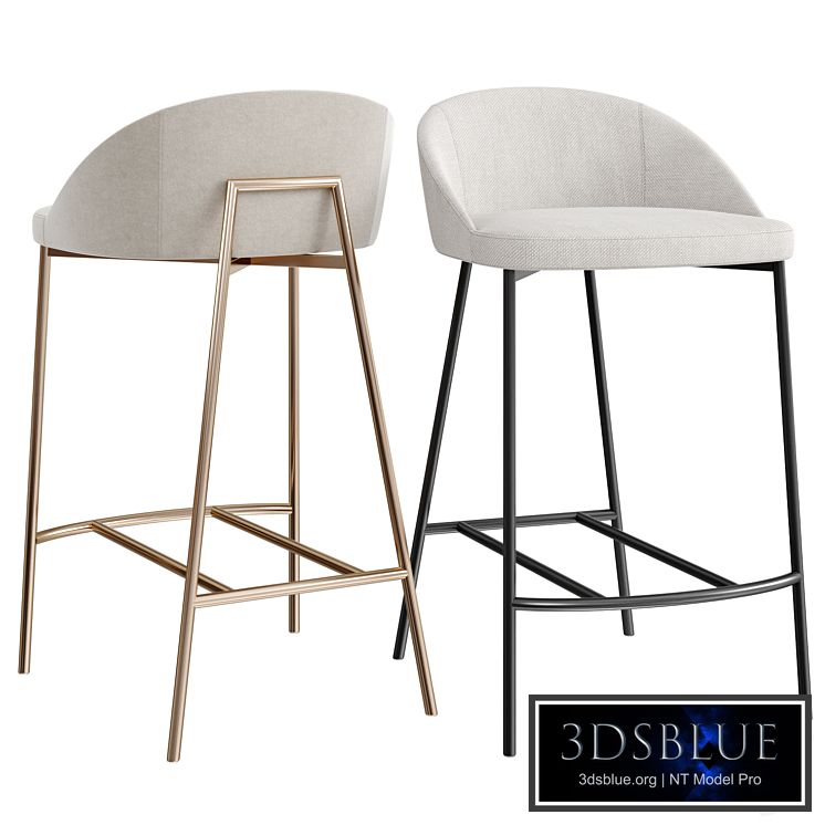 Soco Counter Stool Charcoal