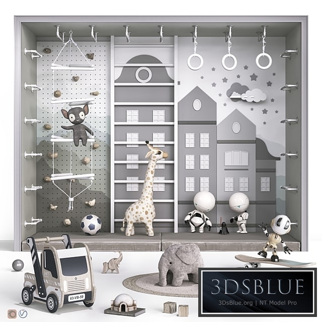 Toys , decor and furniture for nursery 125