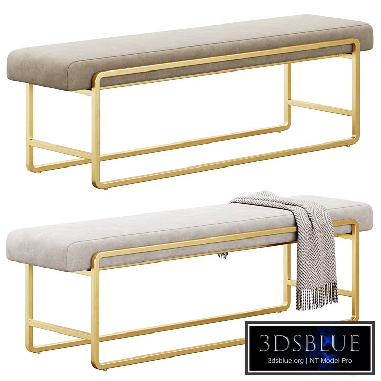 Sled Bench by FourHands