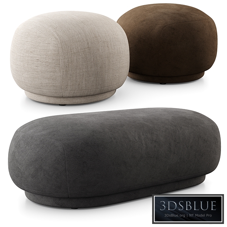 Rico Pouf And Ottoman By Ferm Living