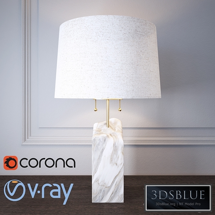 Regina-Andrew Design Raw Alabaster Lamp