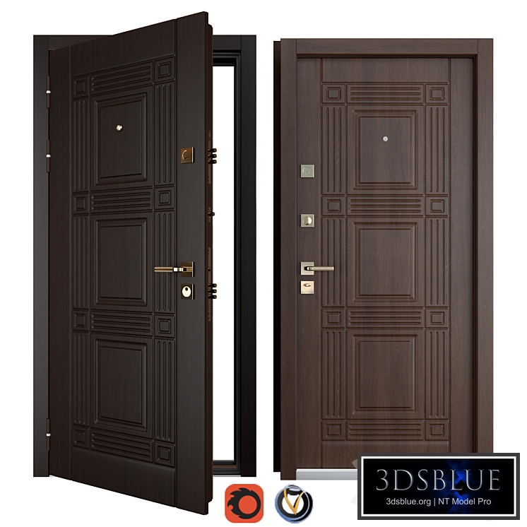 Entrance metal door Titan (Favorit)