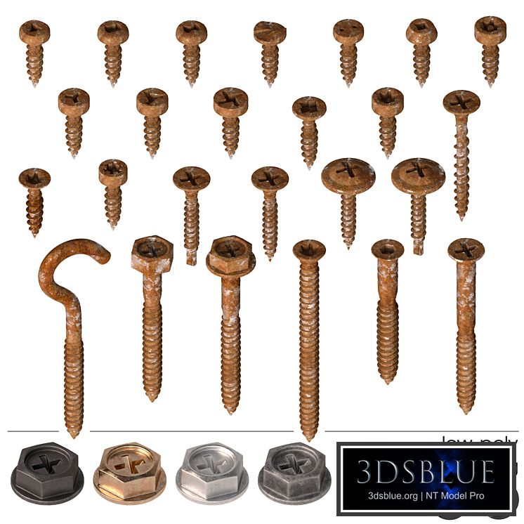 Screws, self-tapping screws - Set-3