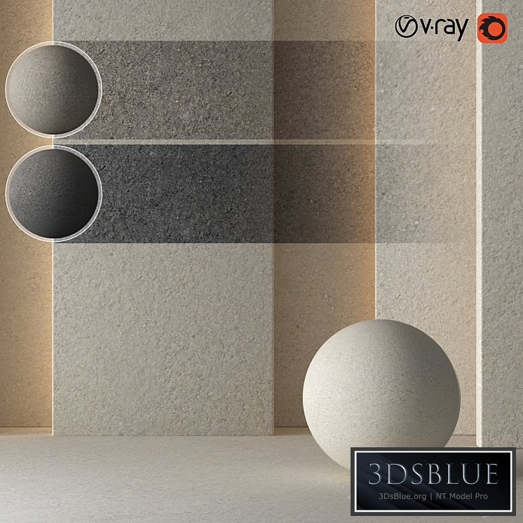 3 Plaster Concrete Material 8K (Seamless - Tileable) DrCG No 59