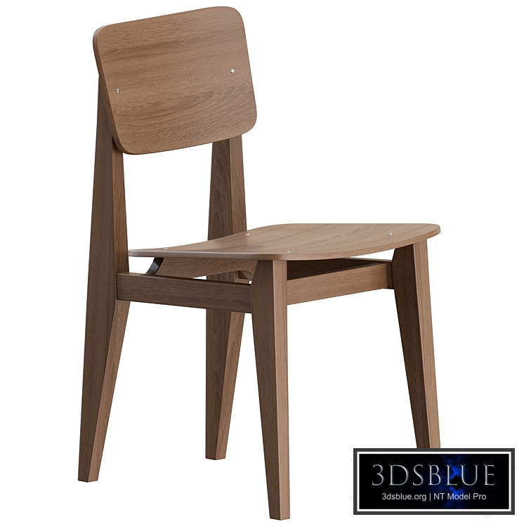 C-Chair Dining Chair Wood by Gubi