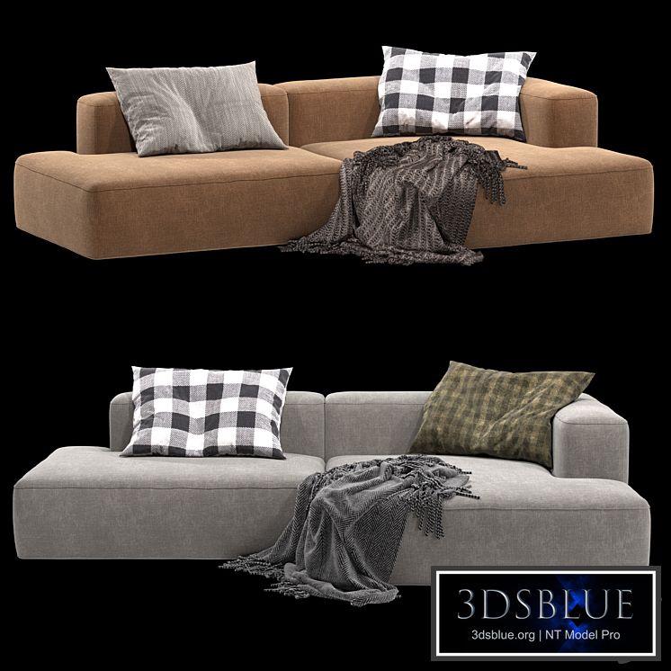 Soft modular sofa from the furniture factory Volga