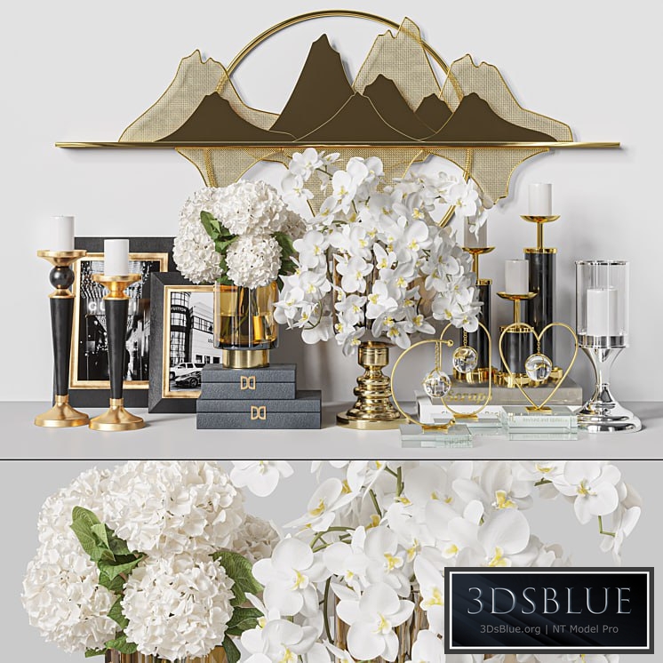 Decorative Set 45 Console Decor