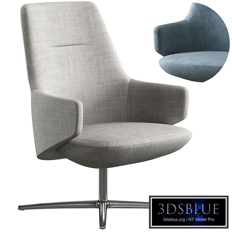Lounge armchair LD Seating Melody ML-L