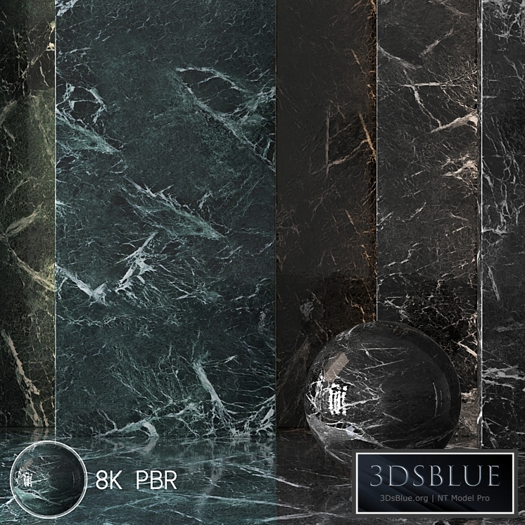 2 Marble Material 8K (Seamless, Tileable) DrCG No 72