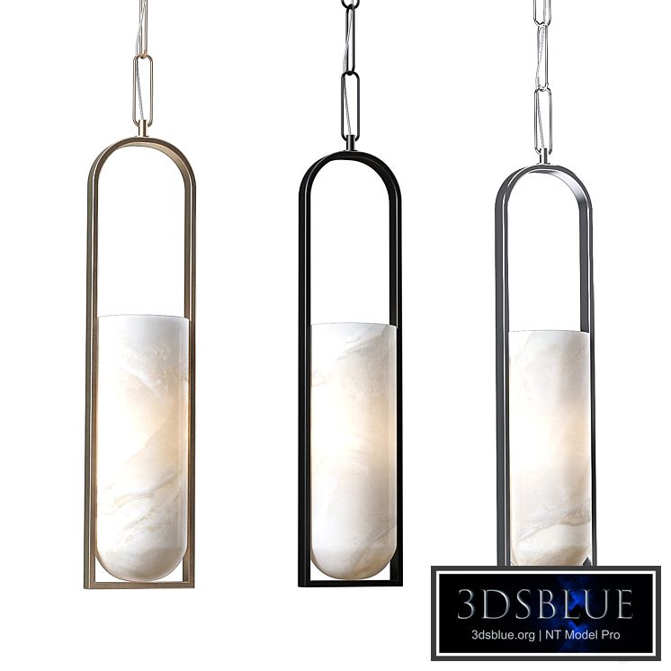 Kelly Wearstler Melange Small Elongated Pendant