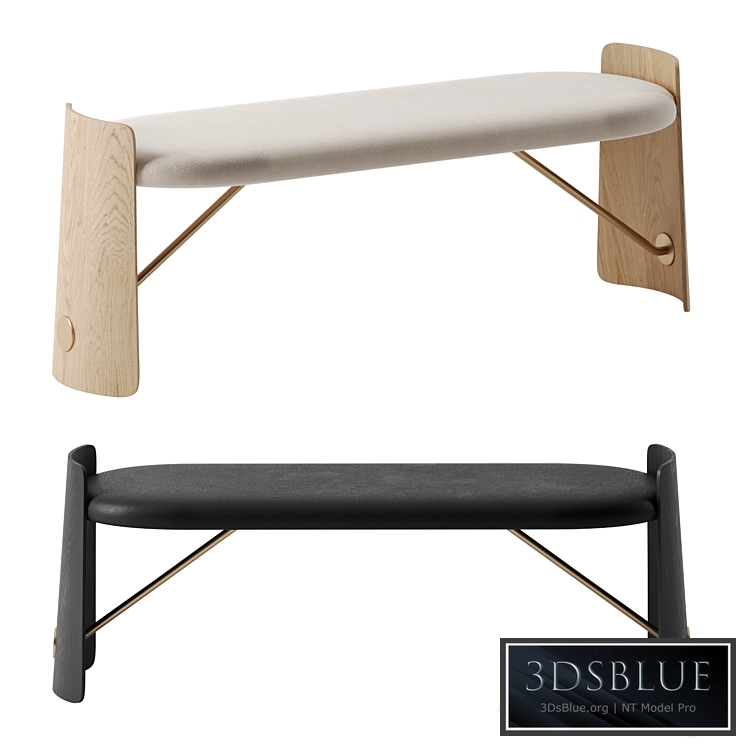 Biscotto bench by Dante