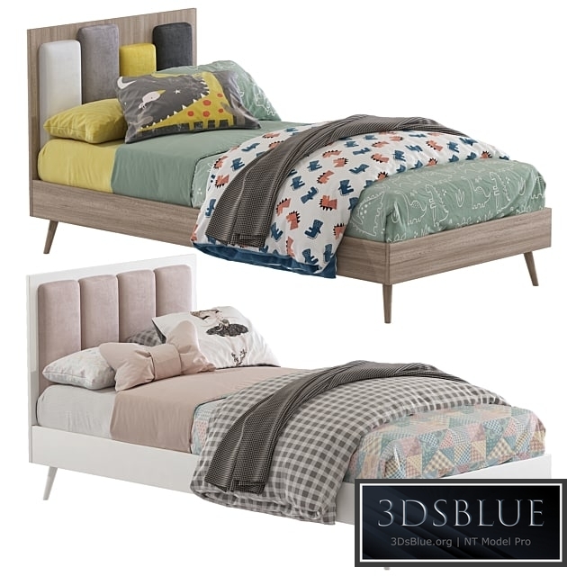 Modern style bed 235